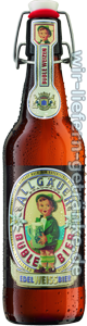 Allgäuer Büble Edelweissbier Bügelflasche